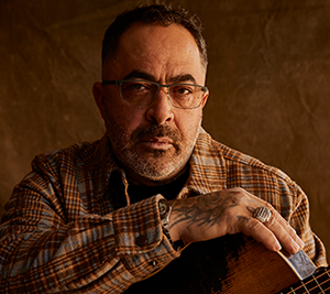 Aaron Lewis and The Stateliners 2026 American Tour promotional poster for live concert at Golden Nugget Casino Lake Charles on February 7, 2026 — featuring the country rock artist performing heartfelt hits as part of Gulf Coast casino entertainment.