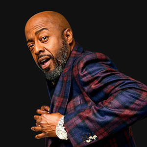 Donnell Rawlings promotional poster for live stand-up comedy show at IP Casino Biloxi on January 17, 2026 — featuring the acclaimed comedian known for sharp humor and Gulf Coast casino entertainment.