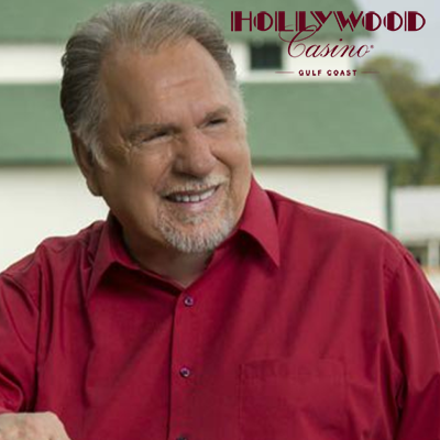 Gene Watson promotional image for live country music concert on Saturday March 28 with doors opening at 7:00 PM and show starting at 8:00 PM featuring the Texas Country Hall of Famer performing classic hits with the Farewell Party Band as part of Gulf Coast casino entertainment.