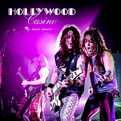 L.A. ROXX performing live at Hollywood Casino Gulf Coast on March 7, 2026 – rock tribute concert on the Mississippi Gulf Coast