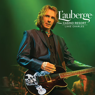 Rick Springfield performing live at L’Auberge Casino Resort Lake Charles Event Center on March 8, 2026 – pop rock concert in Southwest Louisiana