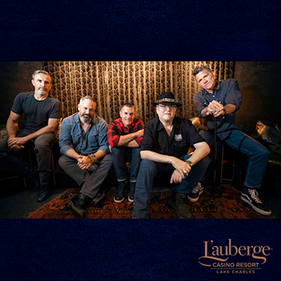 Blues Traveler performing live at L Auberge Casino Resort Lake Charles Event Center on May 9 blues rock concert in Southwest Louisiana featuring harmonica driven rock music and jam style performance