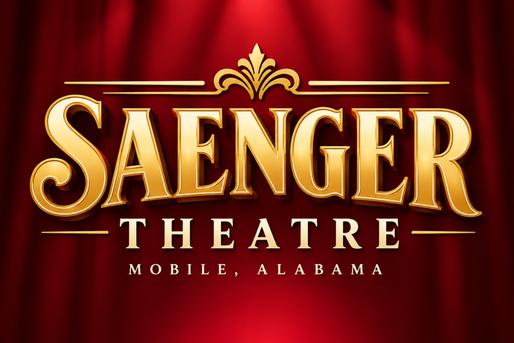 Saenger Theatre Mobile Alabama concert venue in downtown Mobile featuring live concerts and entertainment on the Gulf Coast